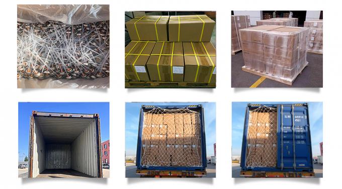 Packaged 360° Rotational Spray Dispenser valves ready for shipment