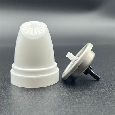 購入 持続可能なサロンとブランド向けの、カスタマイズ可能なロック機構を備えた、環境に優しい詰め替え可能なヘアムースディスペンシングノズル オンライン製造