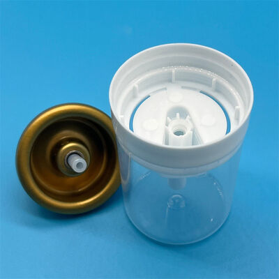 購入 ロック式アクチュエーターとコンパクトでTSA対応のデザインを備えた、外出先での消費者向けの漏れ防止トラベルセーフエアゾールヘアムースディスペンサー オンライン製造