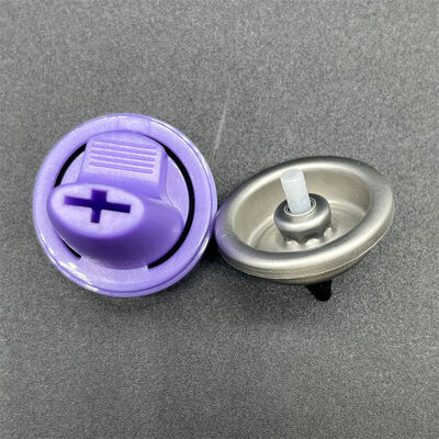購入 1 Inch Hair Mousse Aerosol Valve With Actuator For Conditioning Foam Mousse オンライン製造