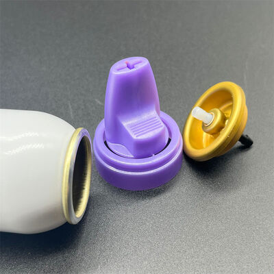 購入 男性用グルーミングと質感のあるスタイル向け、直接フォーム噴射とマット仕上げ補助機能を備えた、制御されたアプリケーションヘアムースディスペンシングノズル オンライン製造