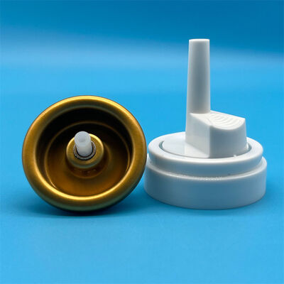 購入 Hair Mousse Inverted Aluminum Valve with Chemical-Resistant Seal for Salon Products オンライン製造