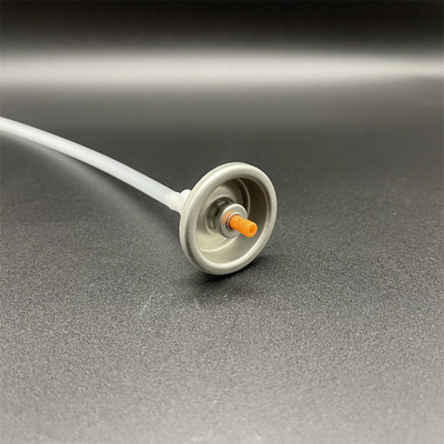 購入 家庭用クリーナーと潤滑剤のためのアクチュエータ付きの汎用的な360度エアロゾールバルブ オンライン製造