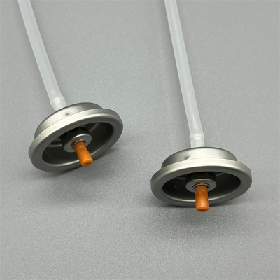 購入 25.4mm 精密ヘアカラーエアロゾールバルブ サロンや家庭で使用するために オンライン製造