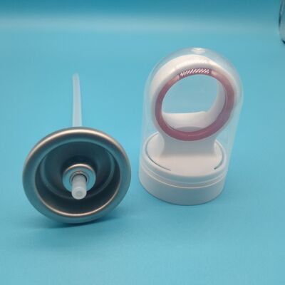 購入 コンパクトで漏れ防止の保湿日焼け止めスプレーバルブ、安全なトラベルロック機能付きポータブル保護 オンライン製造