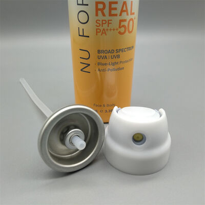 購入 Sunscreen Spray Valve with Broad-Coverage Mist Dispenser for UV Protection オンライン製造