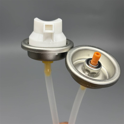 購入 Integrated Brush Aerosol Valve for Car Seat and Fabric Cleaner Aerosol Tin Cans オンライン製造