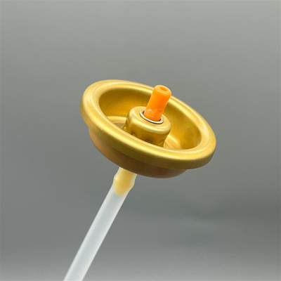 購入 High Quality 1 Inch Aerosol Valve for Body Deodorant Spray Aerosol Can Valve and Aerosol Actuator オンライン製造