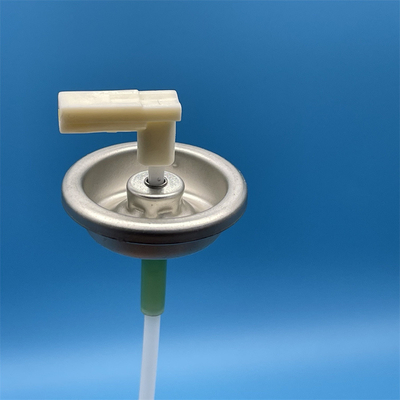 購入 one inch Aerosol Metering Spray Valves with L Type Actuators for Air Freshener オンライン製造