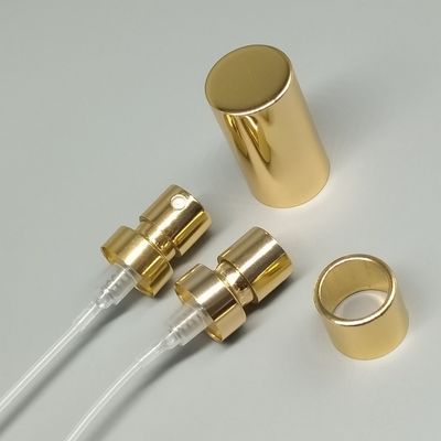 購入 Electroplated Perfume Pump with Metal Collar for Premium Perfume オンライン製造