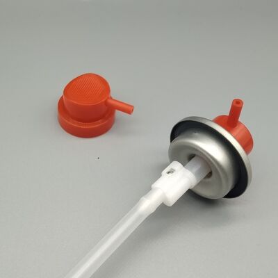 購入 耐腐蝕性 360 度エアロゾールバルブ 海洋潤滑剤と塩水保護のためのアクチュエータ付き 密閉アクチュエータハウジング オンライン製造