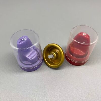 購入 アルミニウムヘアムースバルブ 360度の配給と専門スタイリングのためのバッグオンバルブ互換性 オンライン製造