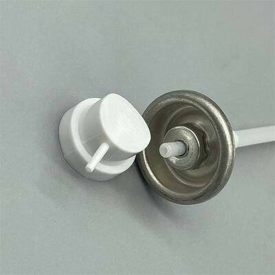 購入 逆さ噴射用プレミアム360度エアゾール噴射バルブ、全容器対応ユニバーサルサイズ オンライン製造