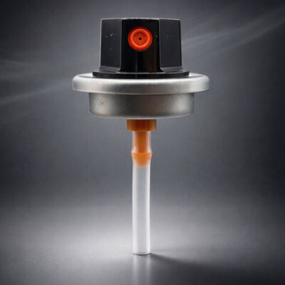 購入 信頼性の高いシーリングを備えた、高度なカラー仕上げの男性用エアゾール塗料バルブ オンライン製造