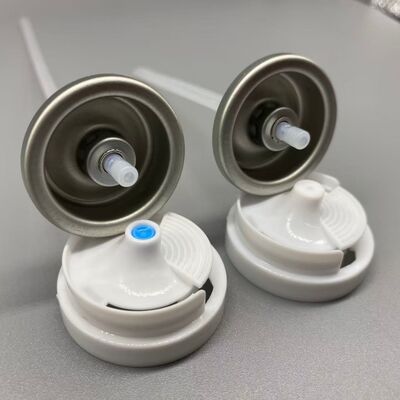 購入 抗菌性噴霧用エアロゾールバルブ,高化学性耐性のためのアンチ詰まりノズルと広い霧分剤 オンライン製造