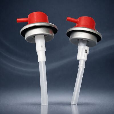 購入 360°多位置噴霧と逆さま噴射が可能な1インチエアゾールバルブで柔軟に使用可能 オンライン製造