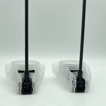 買う 工業用包装向けの安全なロック設計を備えた折りたたみ式デュアルスプレー エアゾール ノズル オンライン製造