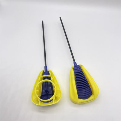 衛生用医療用 折りたたむ式ノズルキャップ 診断装置とルアーロック互換性のあるセンサーポート