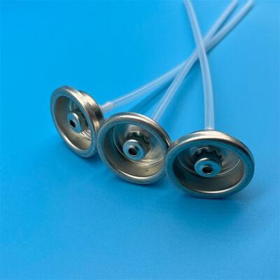 スプレーペイントアプリケーションのための360ノズルを持つ1インチエアロゾール女性バルブ