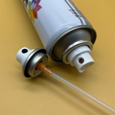 エアゾール缶用調整可能な流量のオス型ペイントエアゾールスプレーバルブ