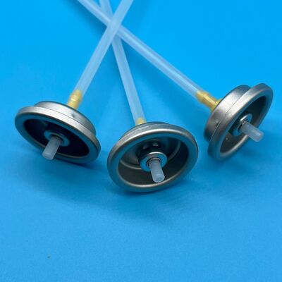 ヘアムース 逆止弁付きアルミニウムバルブ スムーズで制御された泡の吐出