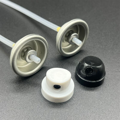 1 Inch Tinplate/Aluminum Aerosol Valve And Actuator Ideal For Deodorant Body Spray Valve 