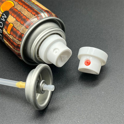 ドライシャンプー用途向け高度スプレー制御エアゾールバルブ