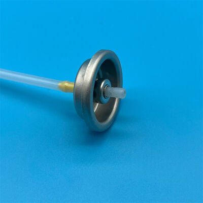 Dry Shampoo Aerosol Spray Valve for Personal Care Packaging Systems