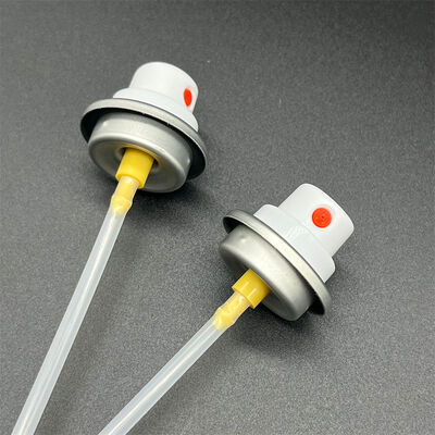 油吸収性処方向けに安定したスプレー性能を備えたドライ シャンプー バルブ