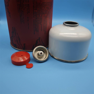 汎用的なチンのチンの缶のために12バーエアロゾールブータンガス容器 86mm または106mm