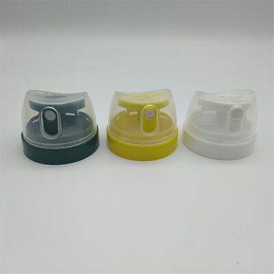 35mm エアゾールスプレーキャップ、安全ロックシール付き、耐薬品性、工業用溶剤用途向け人間工学に基づいた設計
