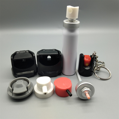 精密 20mm 自衛 ペッパースプレー バルブアクチュエーターと安全で測定されたペッパースプレーの解放のためのアクセサリー