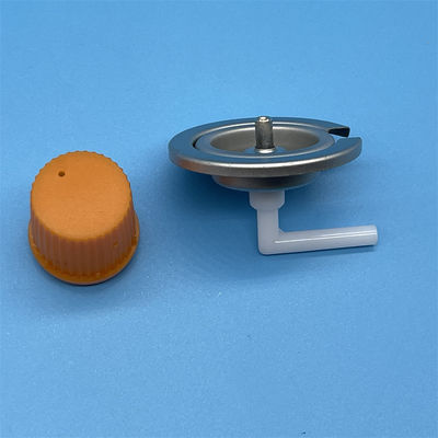 屋外キャンプ＆ケータリング用高安全性ガスボンベバルブ、漏れ防止シール＆圧力調整付き