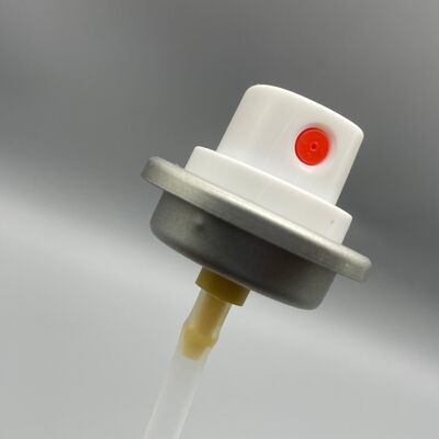 クリエイティブなスタイリストとテクスチャ付きヘアケアのための汎用的な360度任意の角度ヘアシェインスプレーバルブ