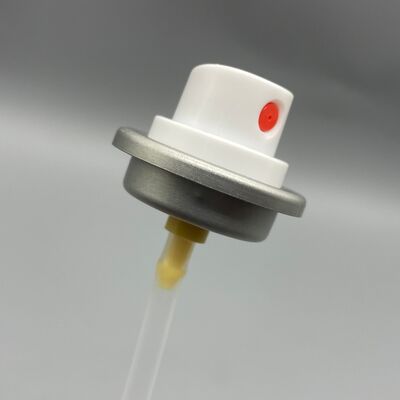 軽量なオイルベースの配方のための微細な霧髪輝きエアロゾールバルブ