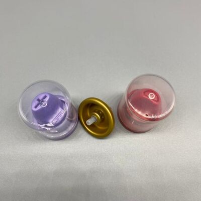 化粧品の泡スプレー包装用の逆さまエアゾール ヘア ムース アルミニウム バルブ