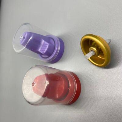 アルミニウム構造とバッグ・オン・バルブ互換性のあるプレミアム360度流出型ヘア・ムースバルブ