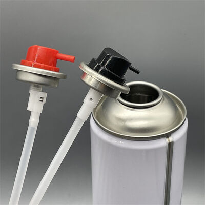 360度回転エアゾールバルブ（多角度噴射用）、家庭用・業務用リークプルーフエアゾールバルブ