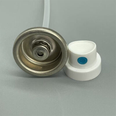 自動車用スプレー塗料缶用女性用ペイントエアゾールバルブ、スムーズで均一な吐出性能