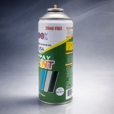 プレミアム色で覆われた男性用エアロゾールペイントバルブ